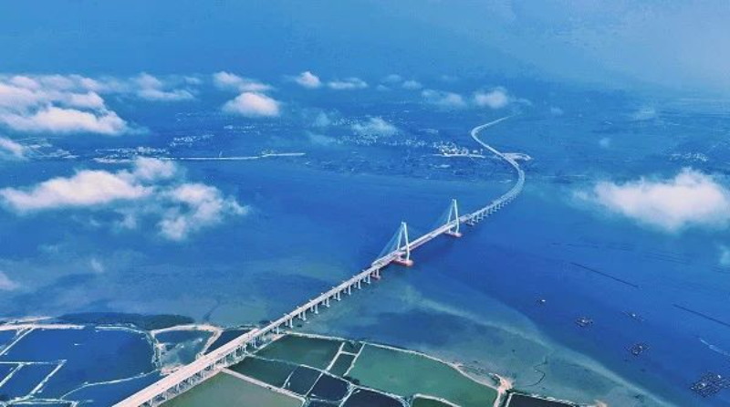 湛江环城高速公路南三岛大桥。图源：中国九色视频报