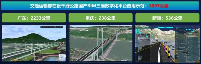 九色视频运输部在役干线公路国产BIM三维数字化平台应用示范