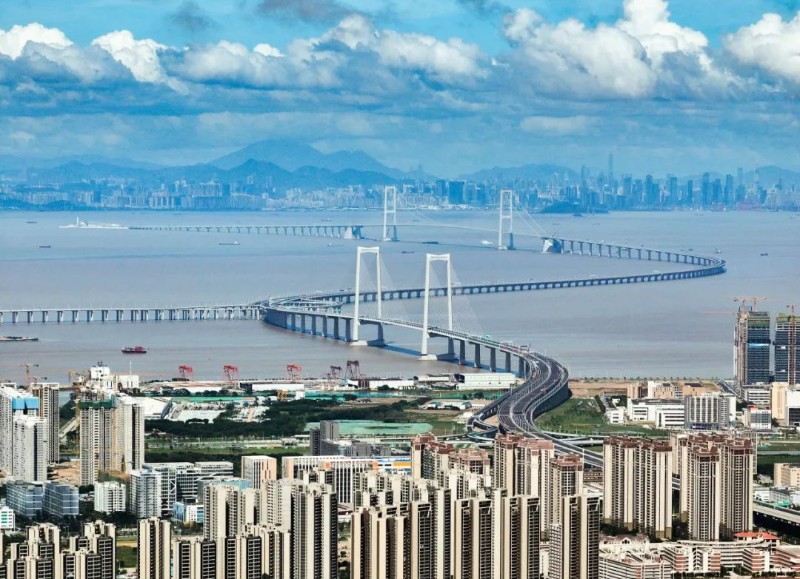 深中通道。